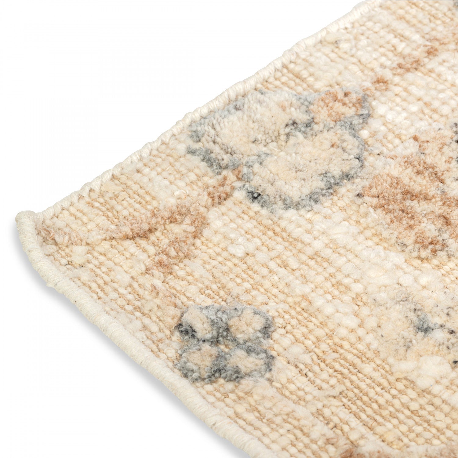 Ethos Hand-Knotted Rug - 9' x 12' - Beige/Blue
