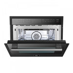 Forno Oliena Black 24" Built-In Microwave Convection Oven (1.6 Cu. Ft.) - FMWDR3093-24BLK