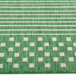 Cabana Casual Indoor/Outdoor Rug - 6' x 9' - Green