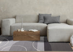 Functional Contemporary Area Rug - Grey - 7' X 10'