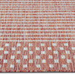 Cabana Casual Indoor/Outdoor Rug - 8' x 10' - Red