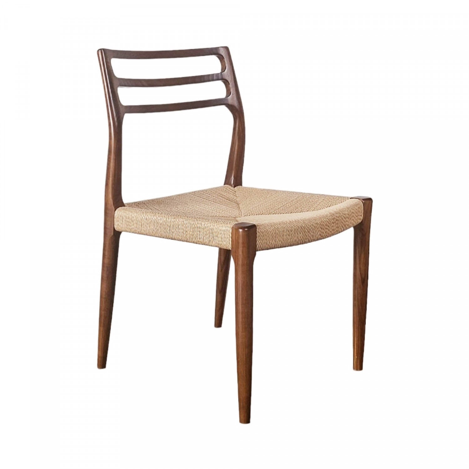 Noria Dining Chair - Walnut - Set of Two