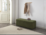 Kofi Storage Ottoman - Green