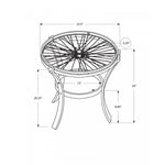 Rune Side Table - Black