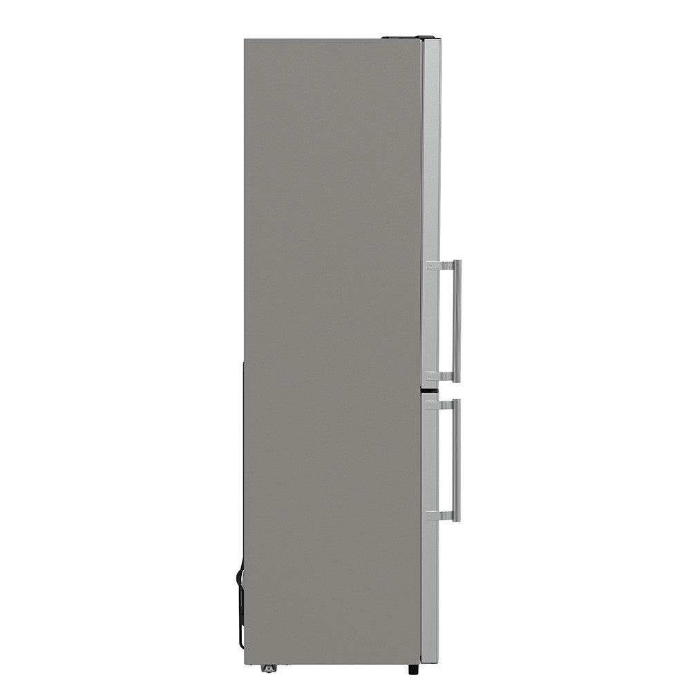 Forno Guardia 23.4" 10.8 Cu.Ft. Stainless Steel Bottom Freezer Refrigerator with Right Swing Door - FFFFD1778-24RS