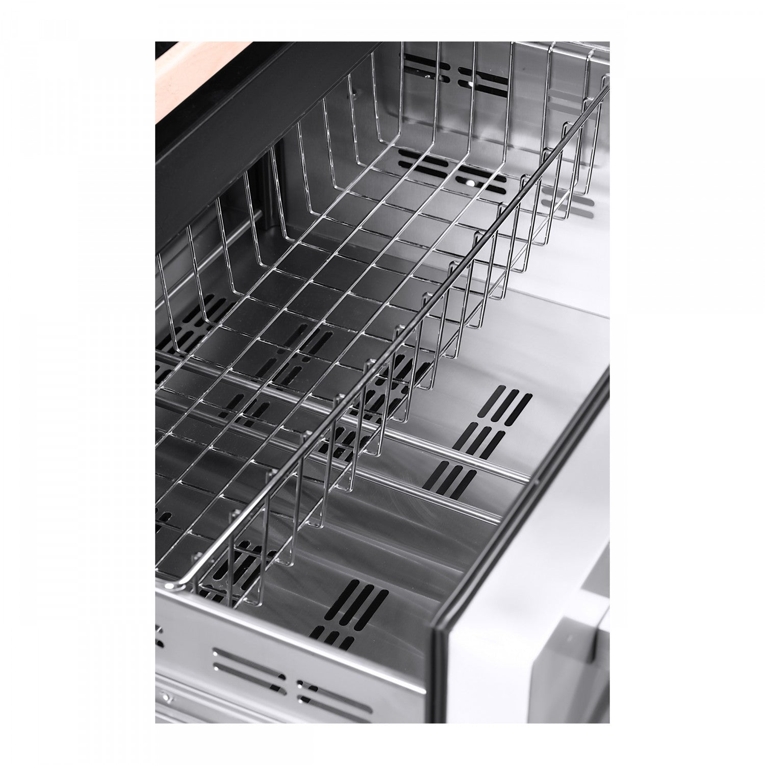 Forno Capraia 30" Stainless Steel 144 Bottle Dual Zone Wine Cooler with Two Beverage Drawers - FWCDR6661-30S