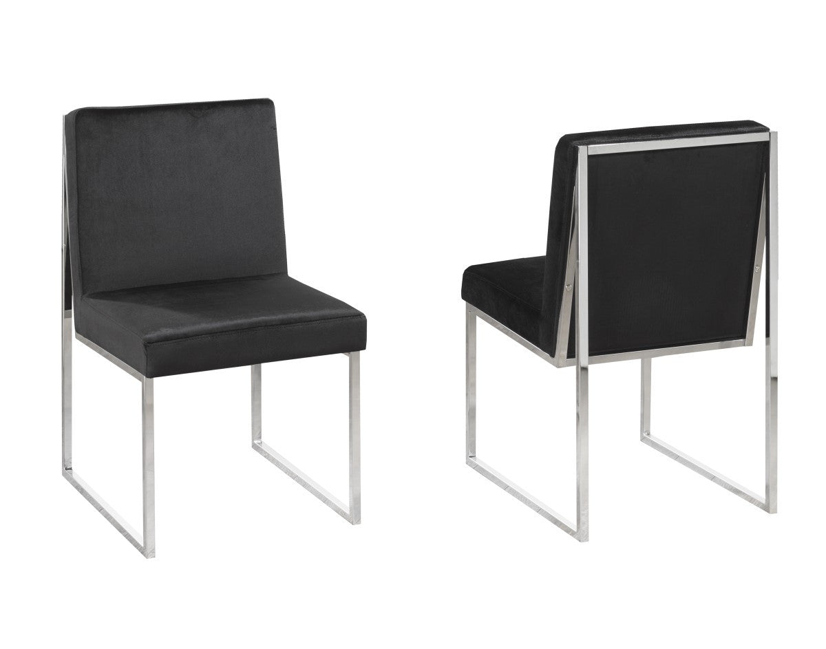 Orson Dining Chair - Black - Set of Two