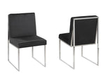 Orson Dining Chair - Black - Set of Two