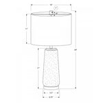 Sinclair Table Lamp - Grey