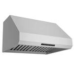 Hauslane Stainless Steel PRO Series 36" Versatile Under Cabinet or Wall Mounted Range Hood with Smart App Control - PRO500SS-36