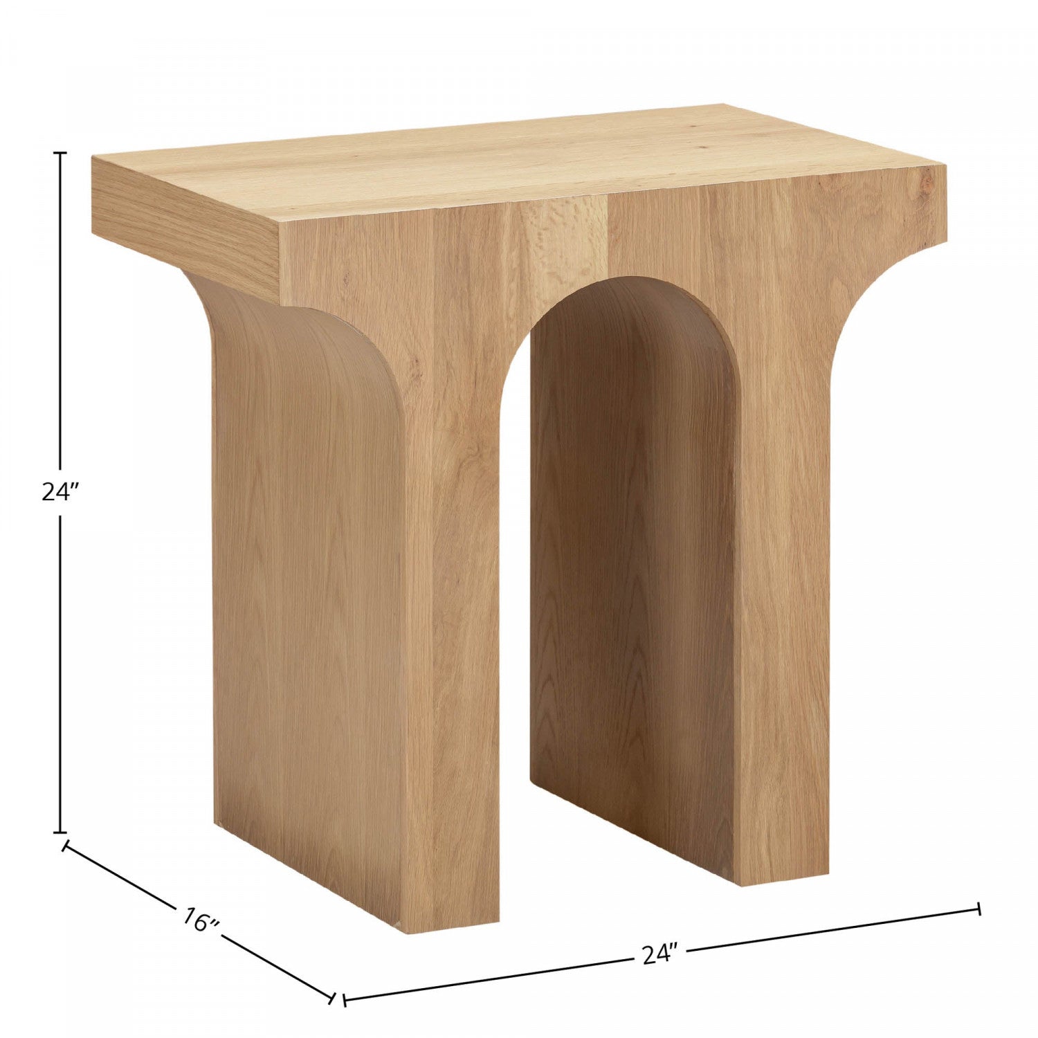Ossin Side Table - Natural