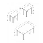Zoey 3-piece Coffee Table Set - Taupe