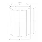 Lorik Side Table - Antique Gold