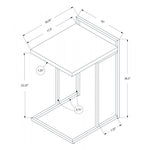 Cedar Side Table - Grey