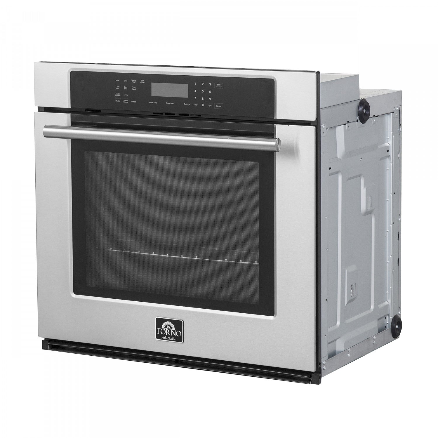 Forno Villarosa Stainless Steel 30" Electric Wall Oven with Air Fry (5.0 Cu. Ft.) - FBOEL1358-30