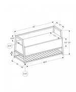 Fyra Bench - Dark Taupe