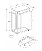 Sora Side Table - White Marble