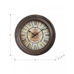 Tempo Clock - Brown