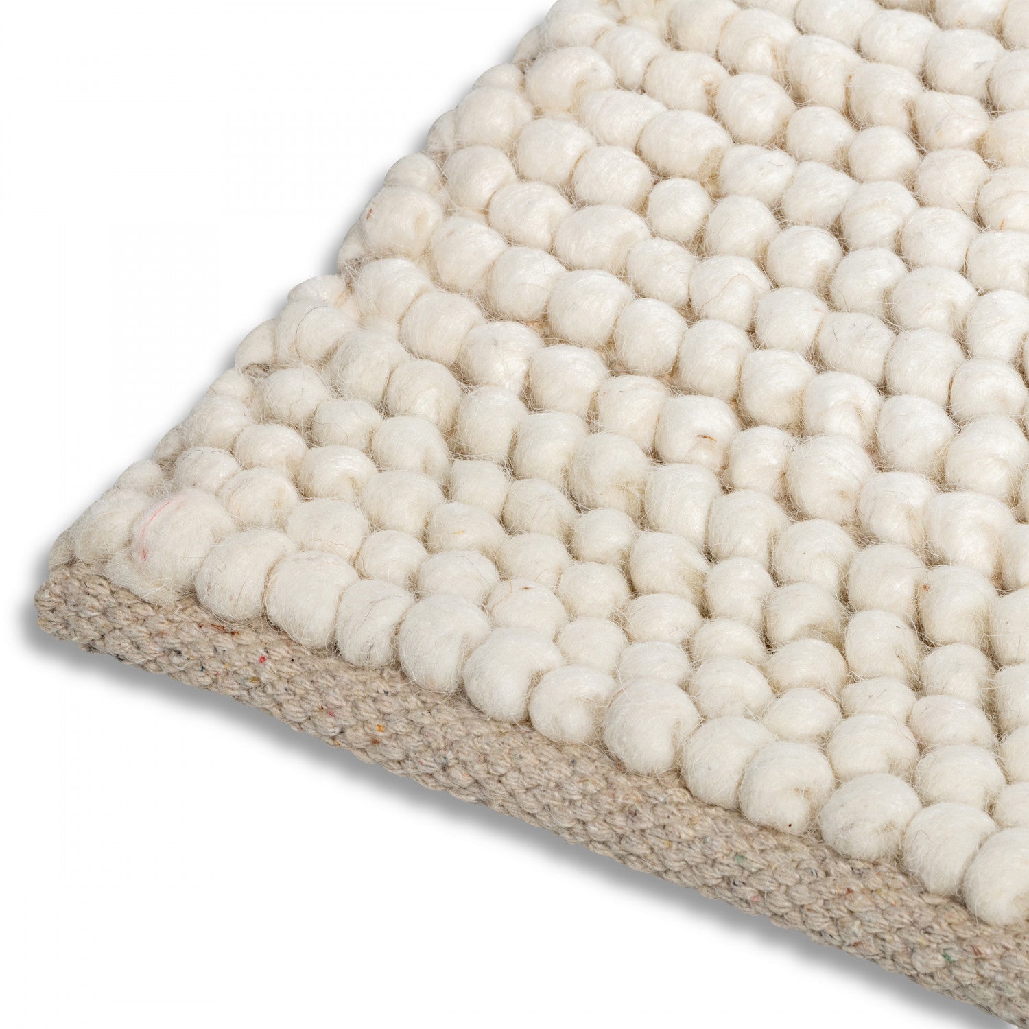 Calabria Pebbles Rug - 5' x 8' - Almond Cream