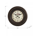 Vita Clock - Brown