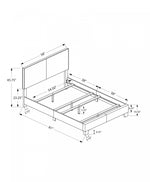 Annette Full Bed - Brown