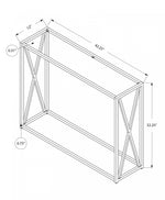 Jora Sofa Table - Gold