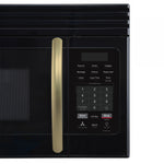 Forno Scalo Black 300 CFM Over-the-Range Microwave (1.6 Cu. Ft.) - FOTR3007-30BLK