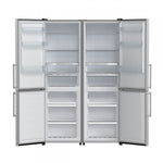 Forno Guardia 46.8" Stainless Steel 4 Door Refrigerator (21.6 Cu. Ft.) - FFFFD1778-48