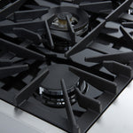Forno Giovanni 30" Black Freestanding Gas Range (4.32 Cu. Ft.) - FFSGS6274-30BLK