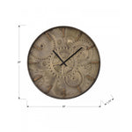 Cadence Clock - Brown