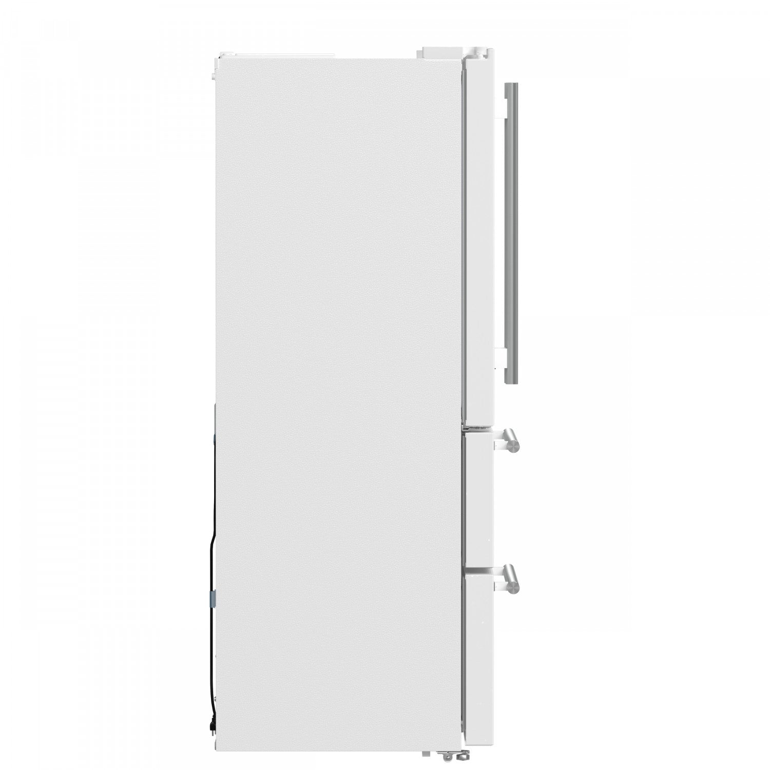 Forno Moena 36" 19.2 Cu.Ft. White Counter-Depth French Door Refrigerator with Ice Maker - FFRBI1820-36WHT