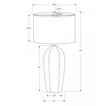 Quincy Table Lamp - Cream