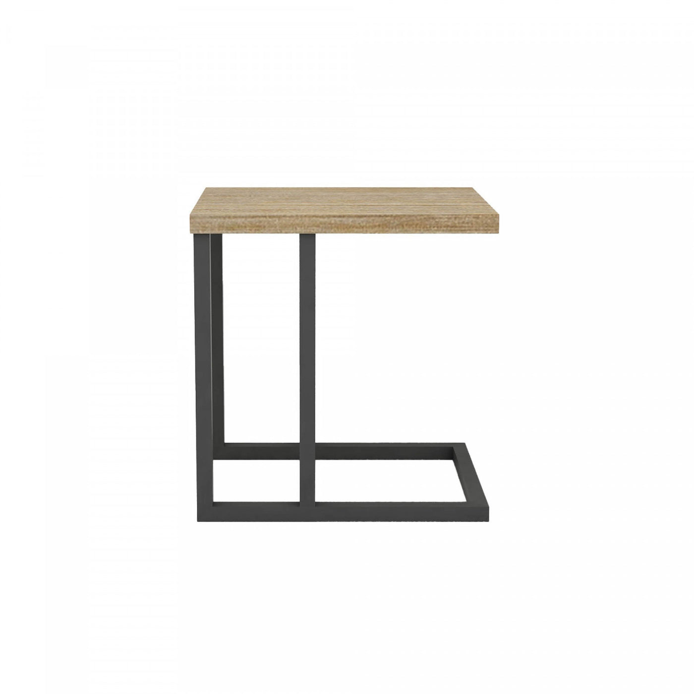 Liora Laptop Side Table - Greige