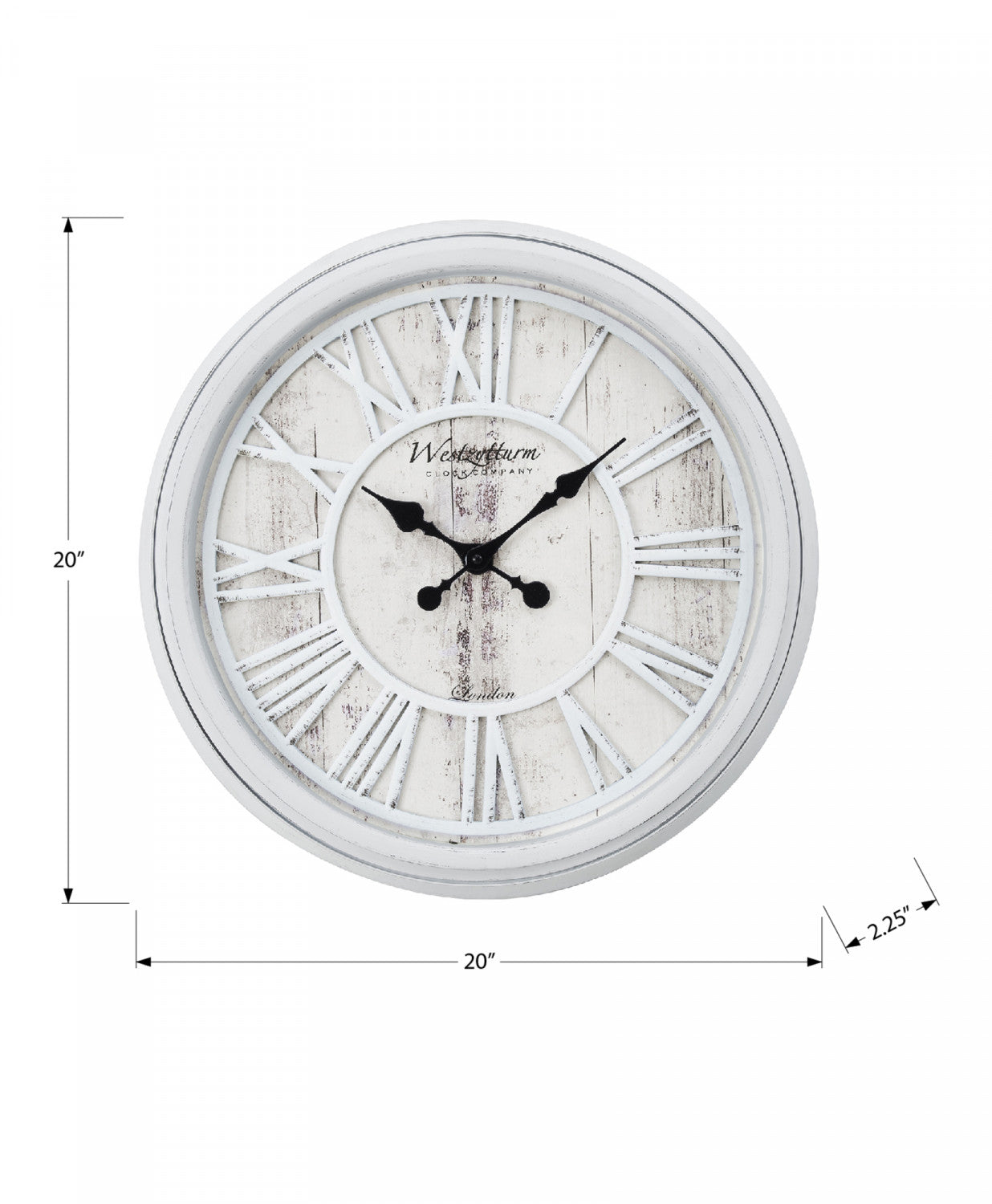 Gleam Clock - Grey