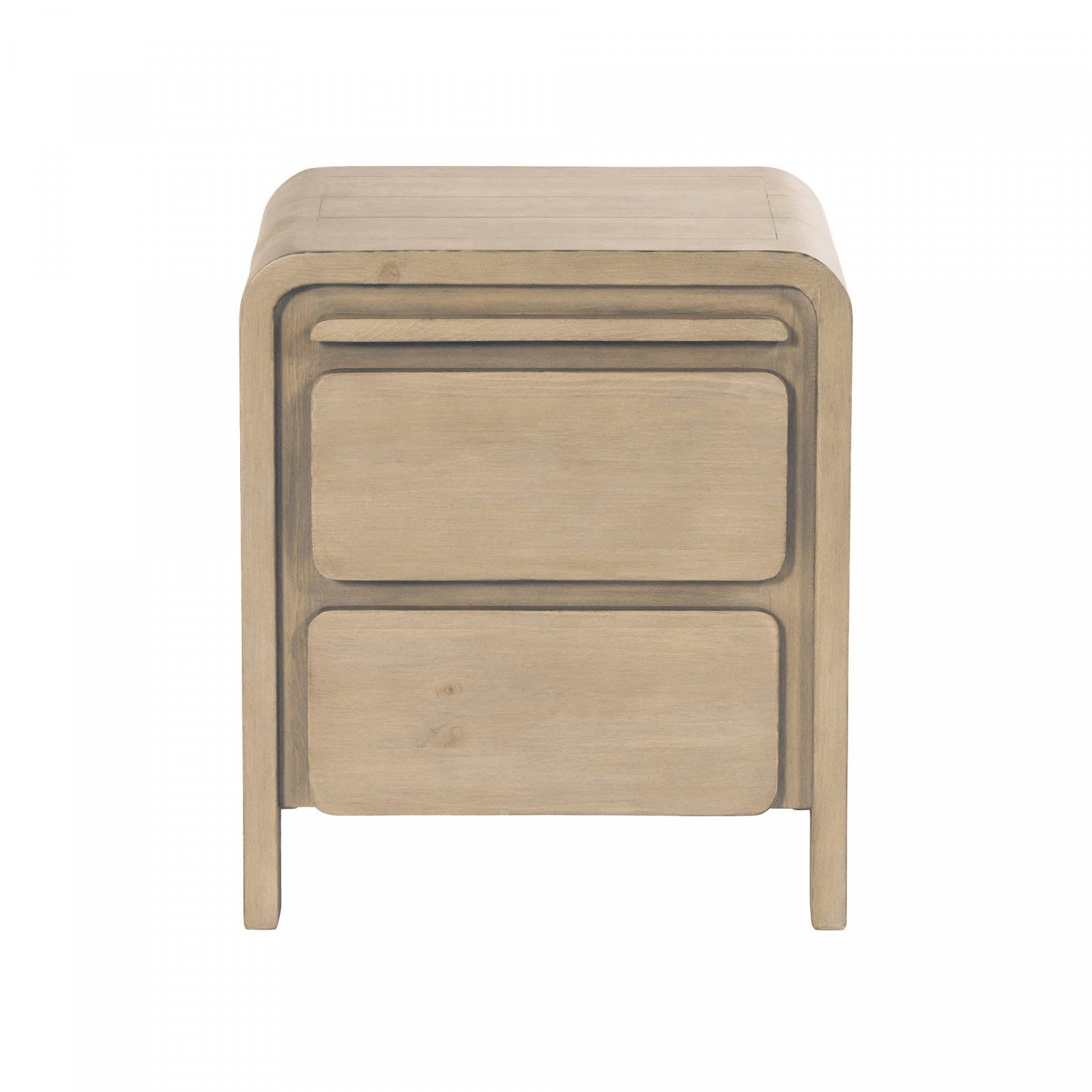 Orn 2 Drawer Night Table - Brown