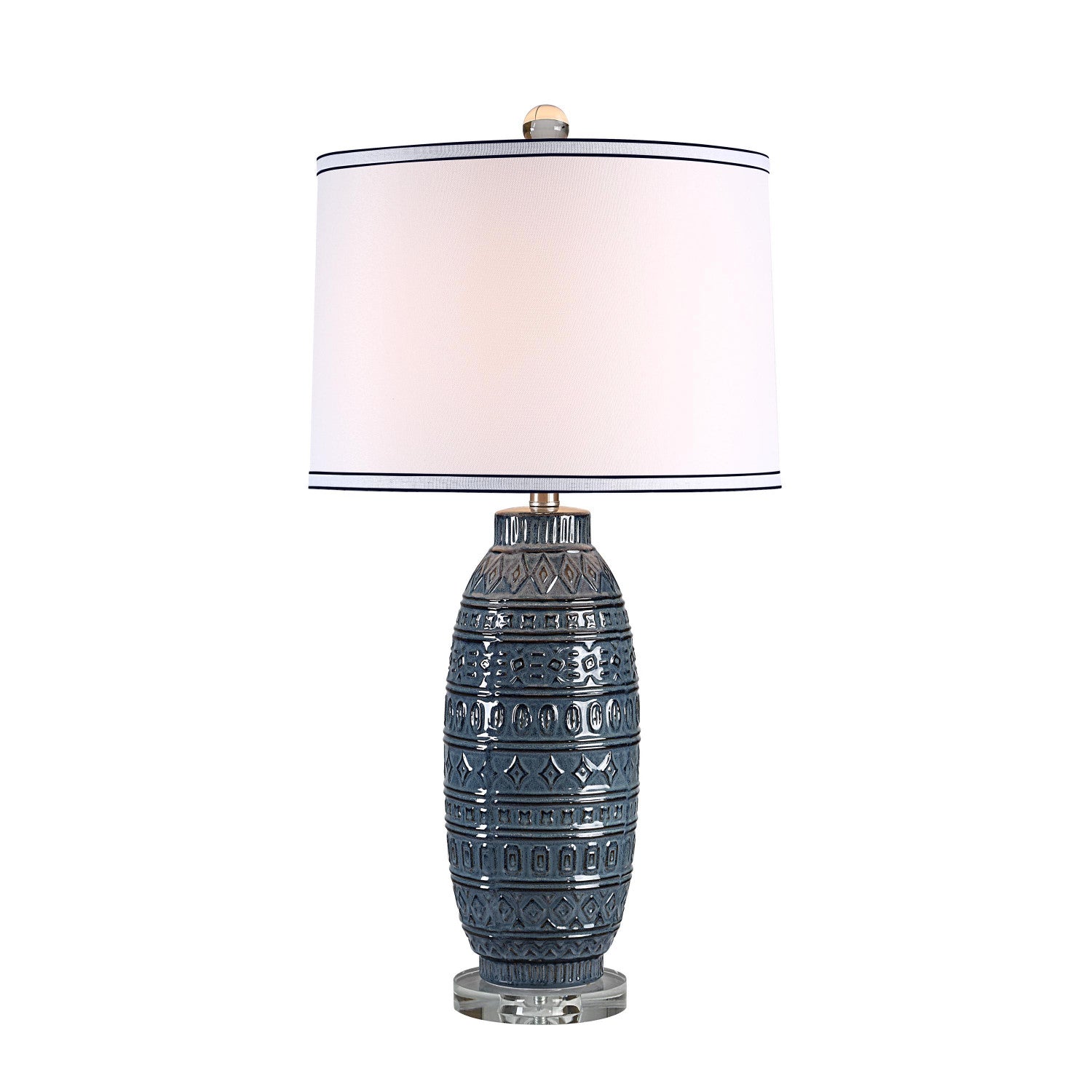 Jorah Table Lamp - Glazed Blue