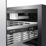 Forno Cosenza Stainless Steel 24" Built-in Undercounter Indoor/Outdoor Drawer Freezer with Ice Maker (4.69 Cu. Ft.) - FDRBI1838-24S