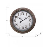 Allure Clock - Brown