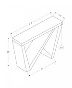 Denzi Sofa Table - White