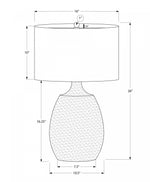 Upton Table Lamp - Cream