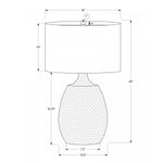 Upton Table Lamp - Cream