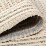 Naturale Bordered Rug - 5' x 8' - Beige