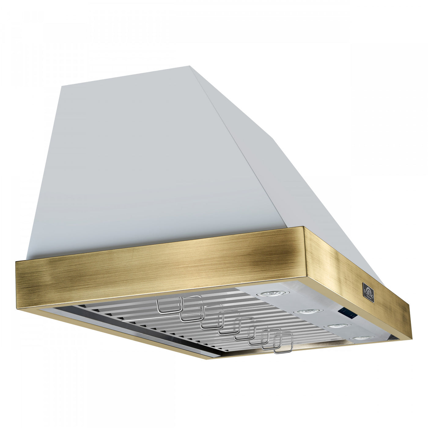 Forno Vittorio White 48" 600 CFM Wall Mounted Range Hood - FRHWM5078-48WHT