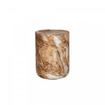Vanderoy Side Table - Beige/Brown