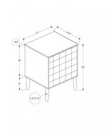 Olvi Side Table - Walnut