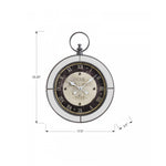 Luster Clock - Brown