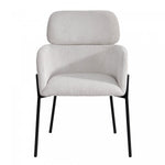 Celon Dining Chair - Corduroy White