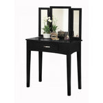 Campbell Vanity Table Set - Black