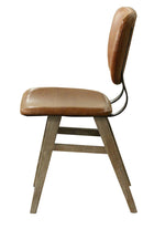 Lamarthe Dining Chair - Tan Brown - Set of Two