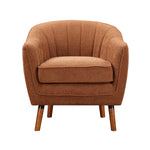 Calypso Accent Chair - Rust